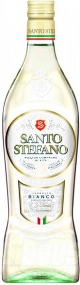 Напиток особый плодовый алкогольный сладкий Санто Стефано Вермут Бьянко 13,5% 0,5л*